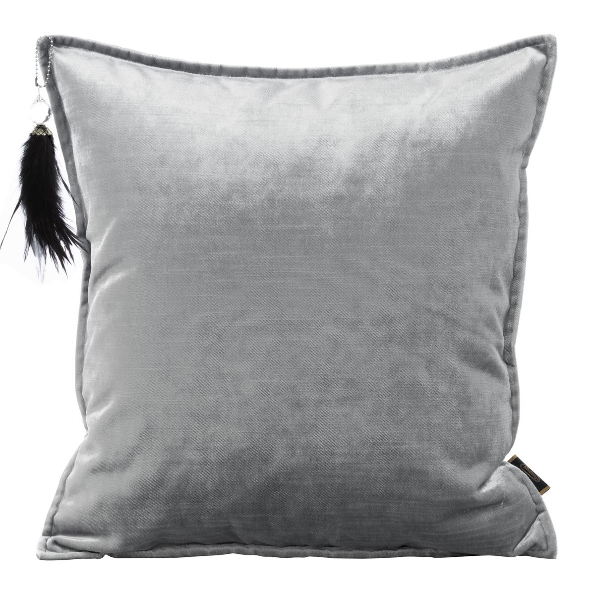 Dekoratyvinė aksominė pagalvėlė „Royal” gray