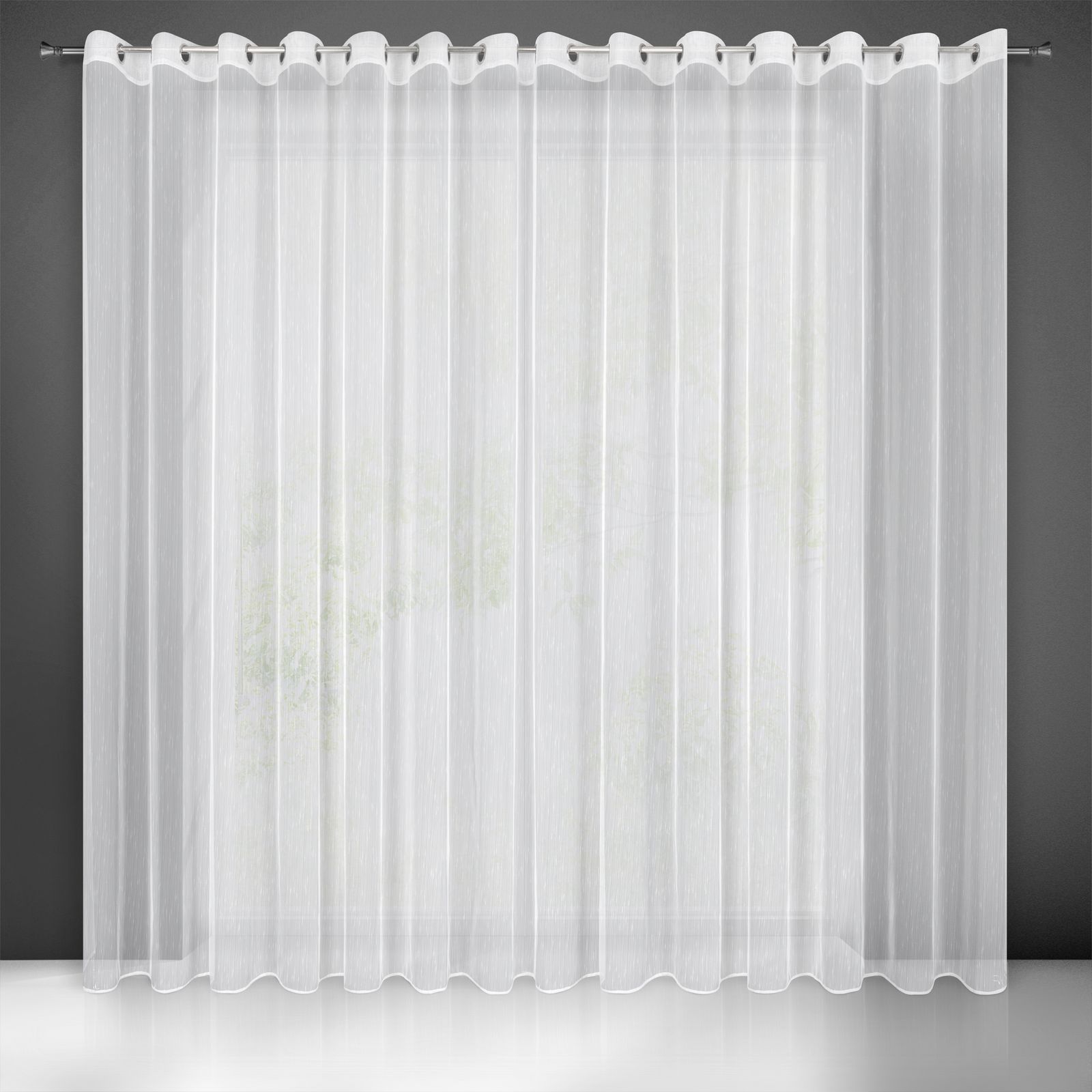 Dieninė užuolaida PILAR 350×250 balta