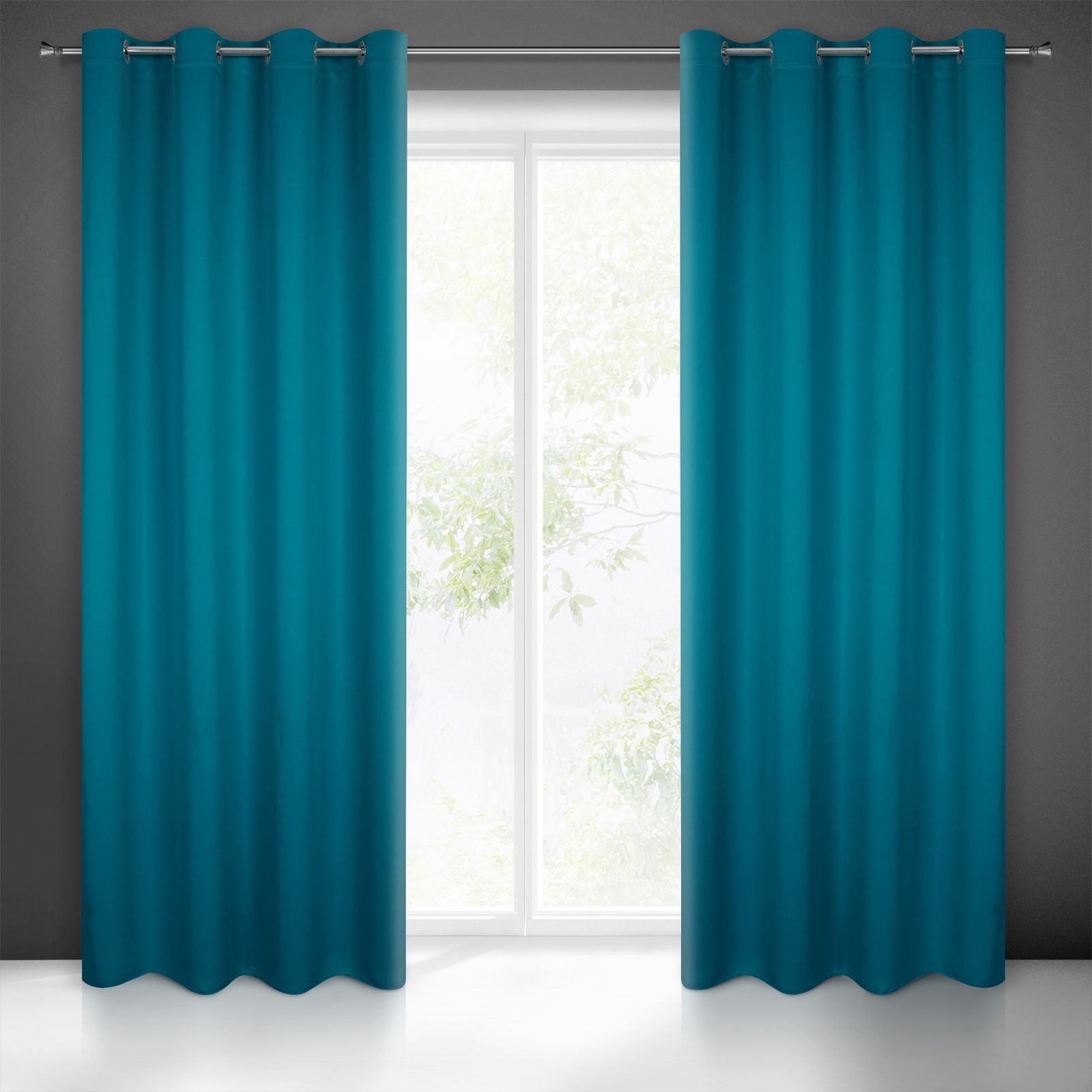 Naktinė BLACKOUT užuolaida Mėlyna 135×250