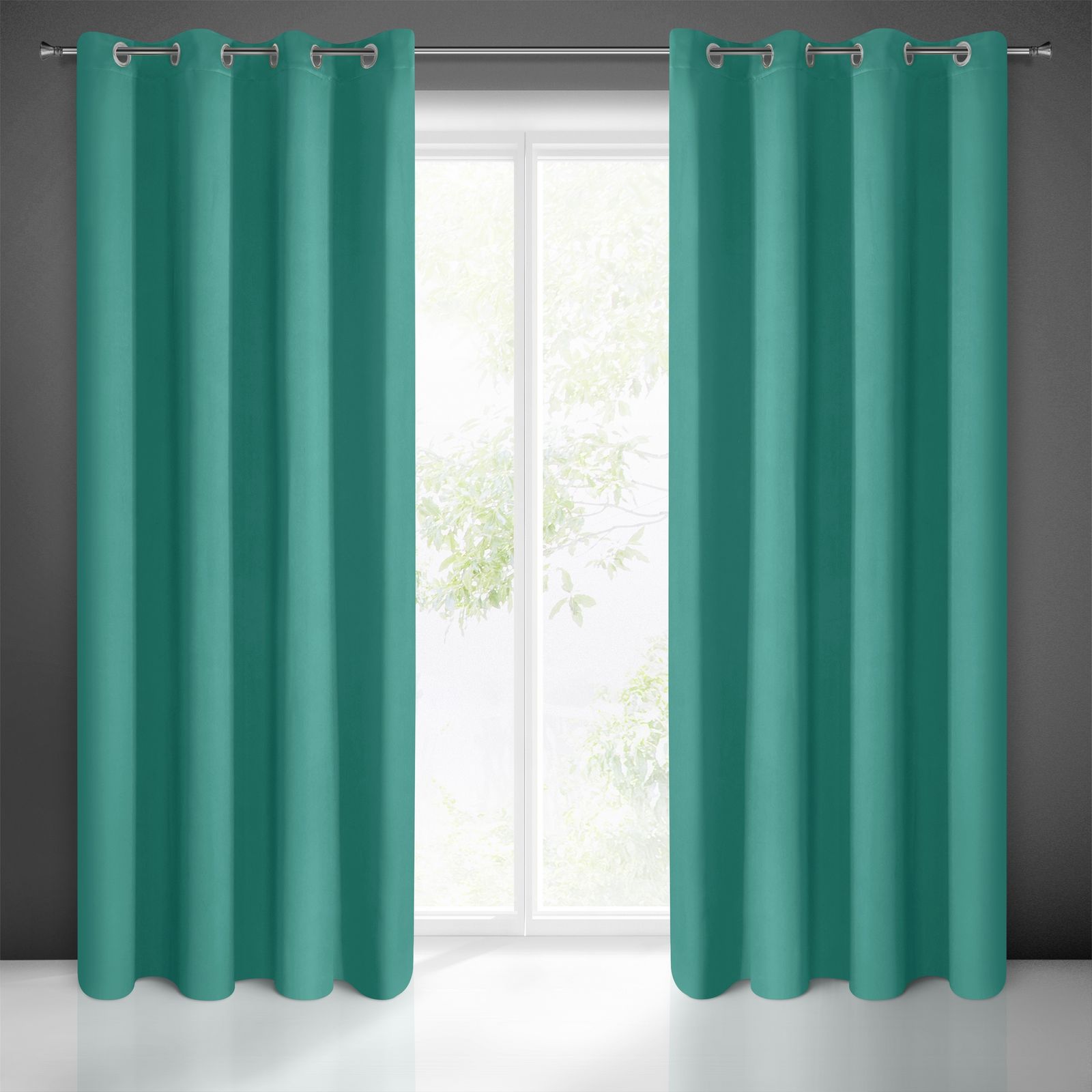 Naktinė BLACKOUT užuolaida TURKIS 135×250