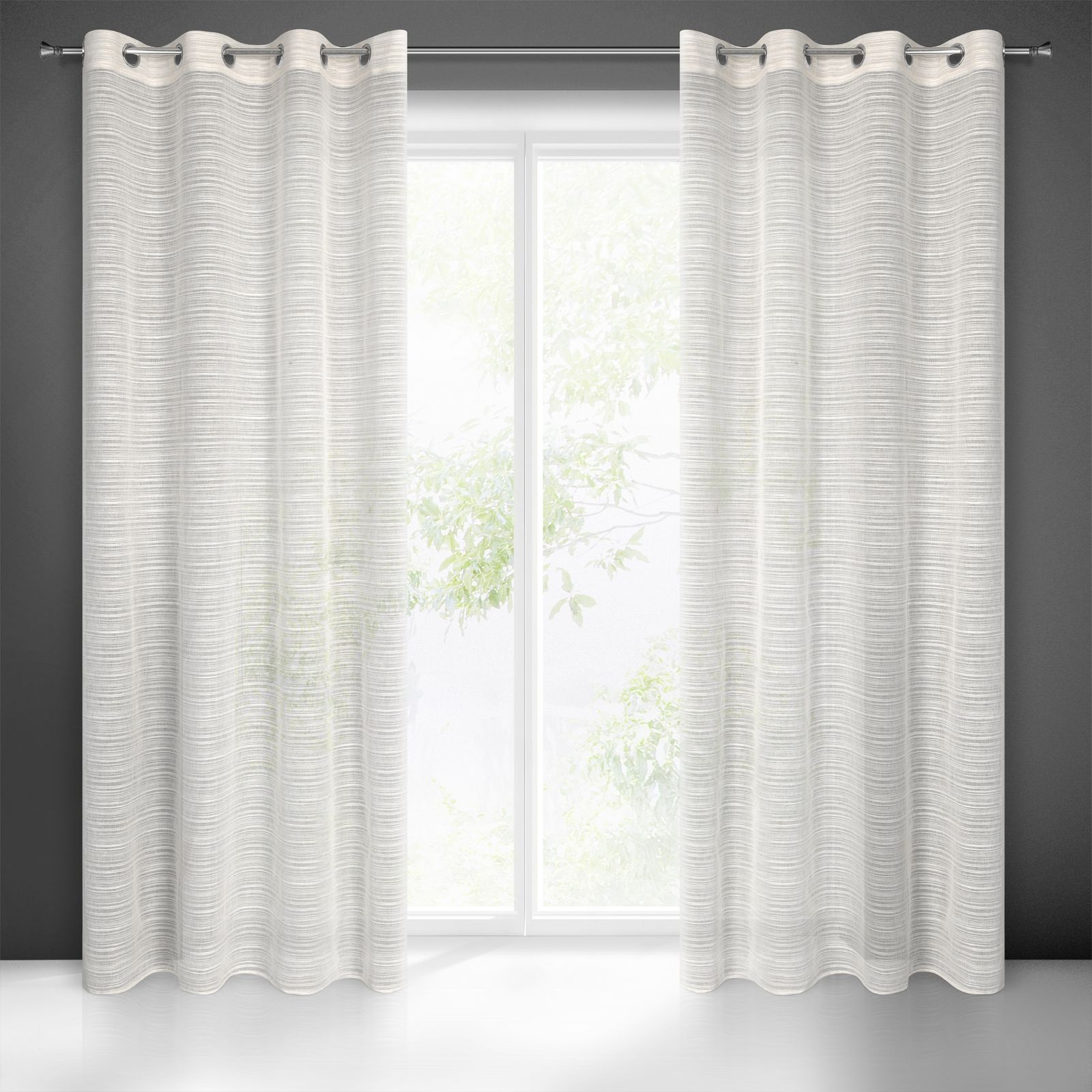 Dieninė užuolaida ARIA 140×250 beige