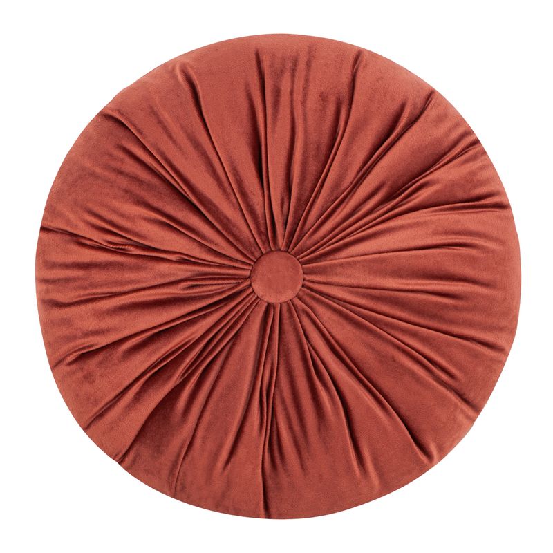 Dekoratyvinė apvali pagalvėlė „VELVET” red
