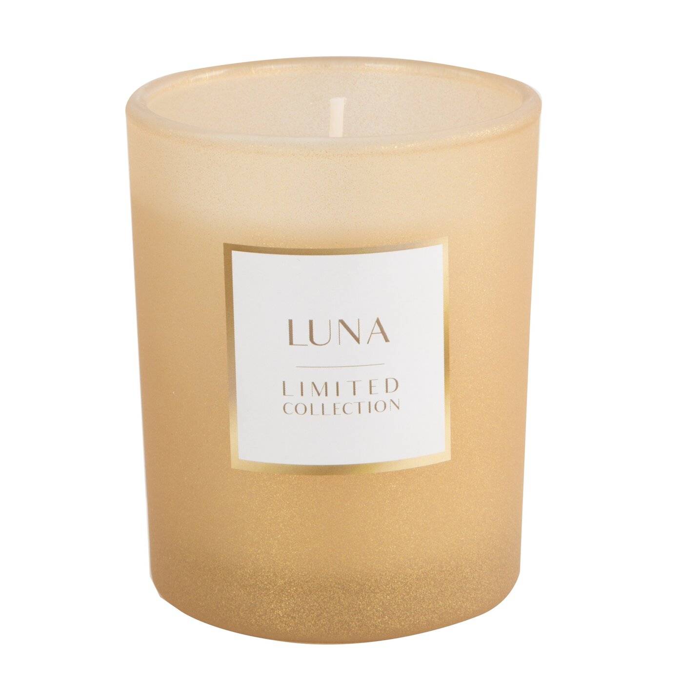 Natūralaus vaško žvakė „LUNA” 200 g