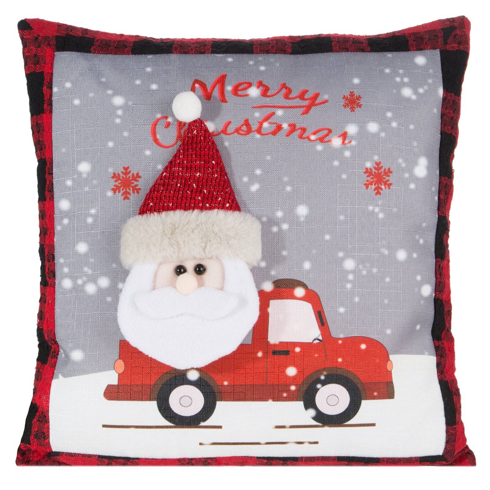 Kalėdinė pagalvėlė „Christmas” 3D 45×45 cm