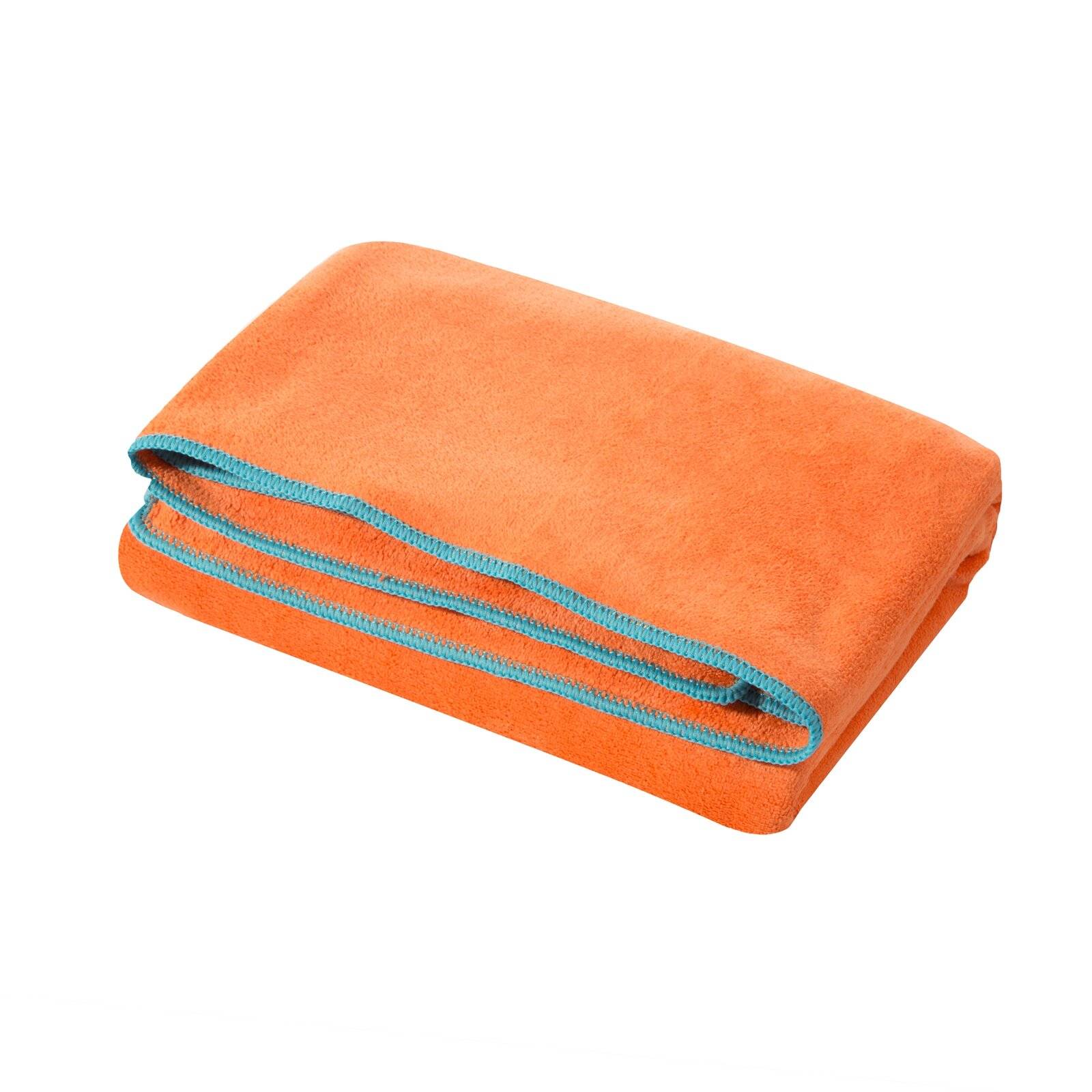 Greitai džiūstantis universalus 80×160 rankšluostis „Orange”