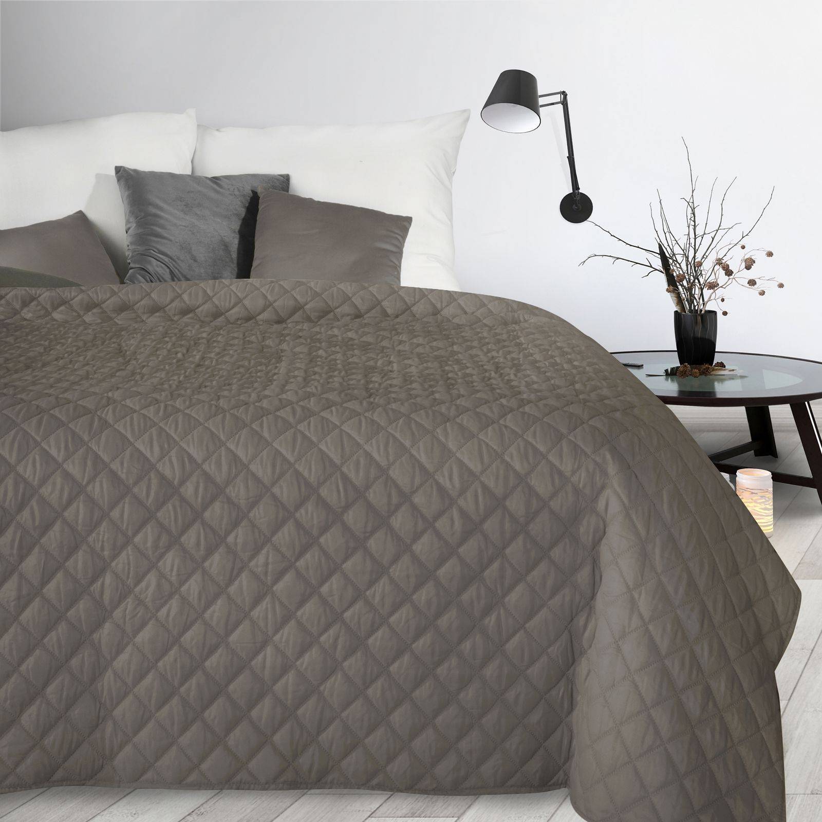 Lovatiesė „Alara3” 220×240 cm dark beige