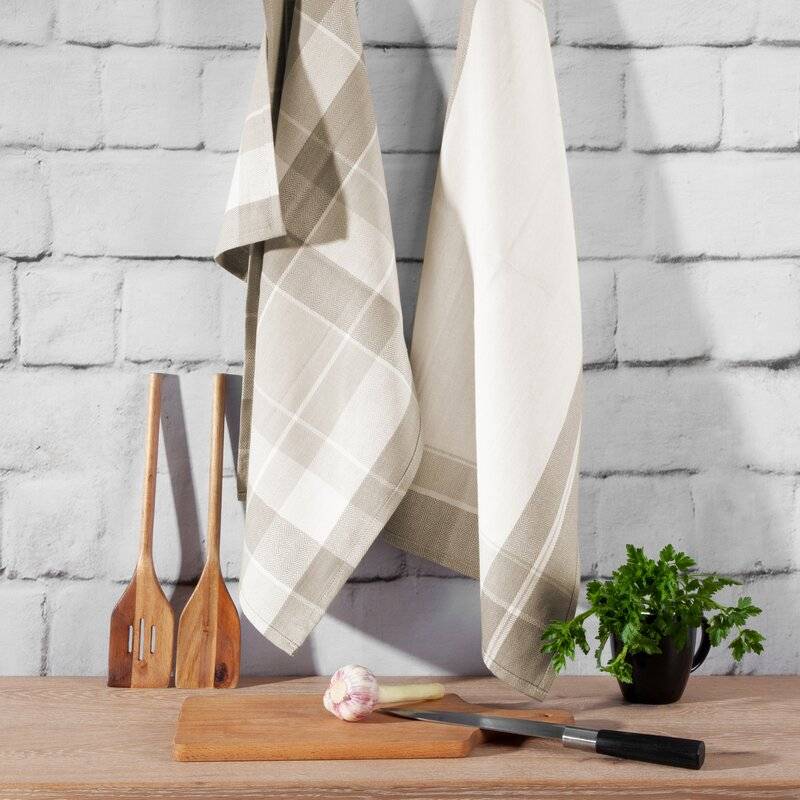 Virtuvinis rankšluostis „Mona” beige 50×70 cm, 2 vnt.