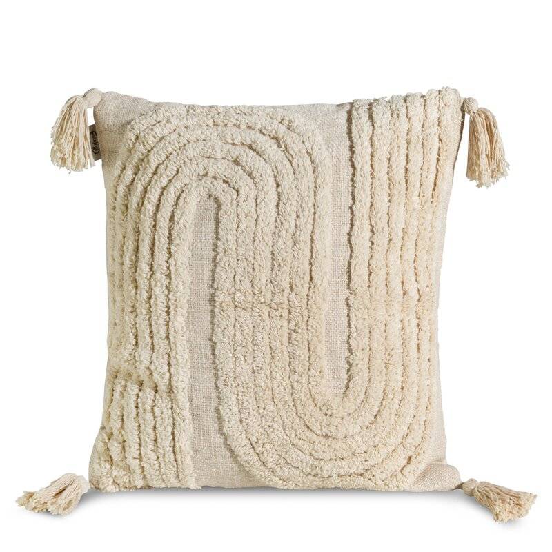 Dekoratyvinė pagalvėlė „KIMI” 45×45 cm natural