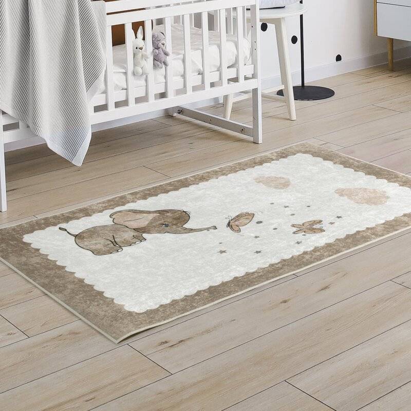Vaikiškas kilimas „Baby” beige 80×150 cm