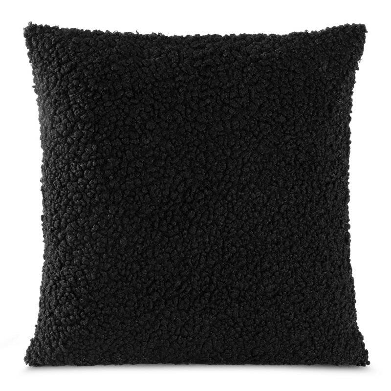 Dekoratyvinė pagalvėlė „Boucle” black 45×45 cm