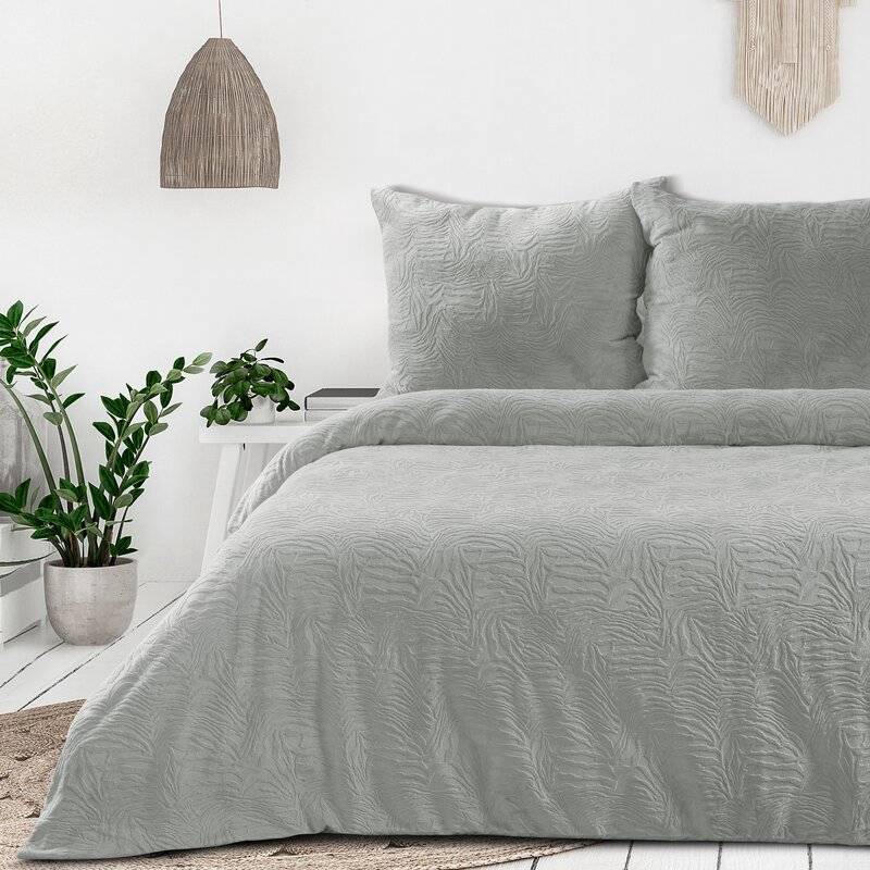 Patalynės komplektas „VELVET6”, aksominis, silver įvairių dydžių
