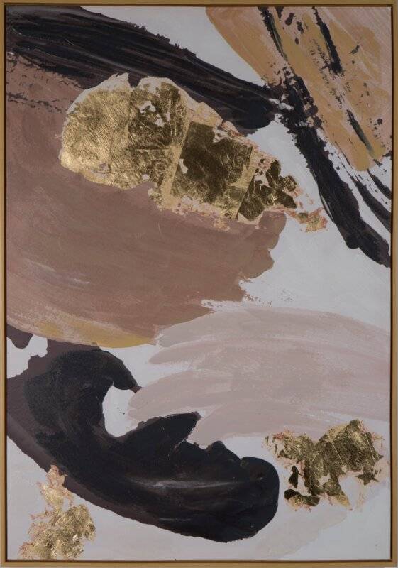Rankų darbo paveikslas „Koliažas” 70×100 cm