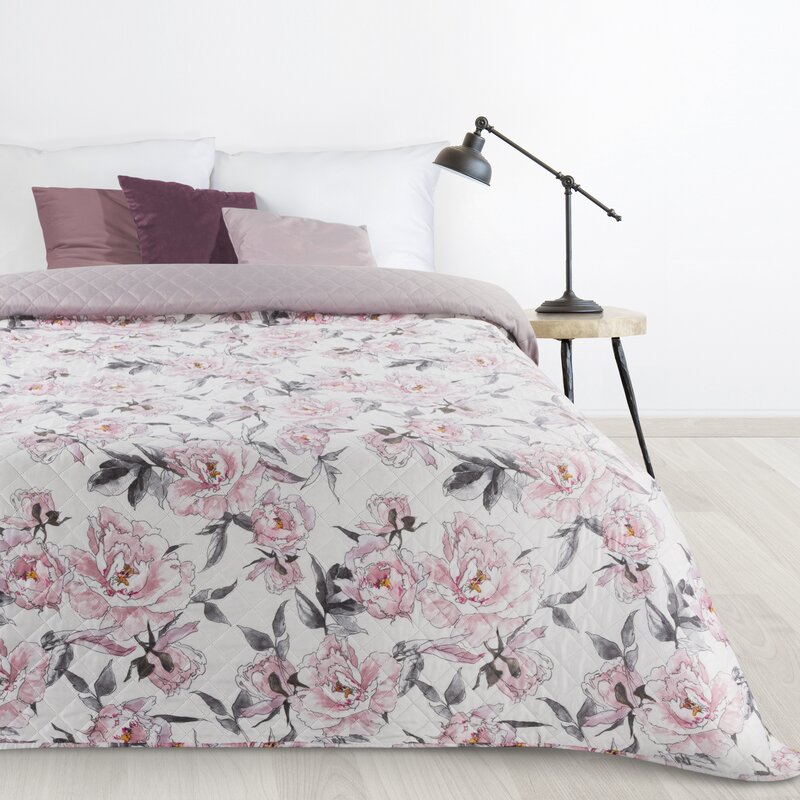 Lovatiesė „Roses” iš mikropluošto 220×240 cm