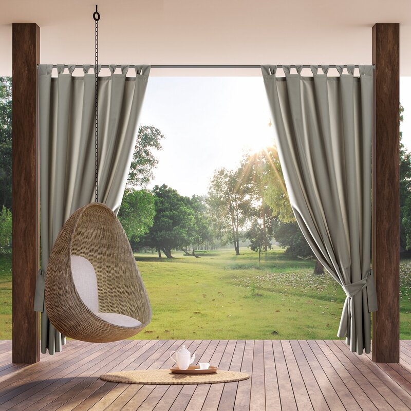 Užuolaida terasai nepraleidžianti vandens „Garden”, įvairių dydžių, grey2