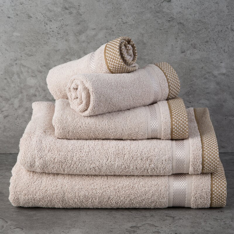 Vonios rankšluostis „Abbie” įvairių dydžių, beige