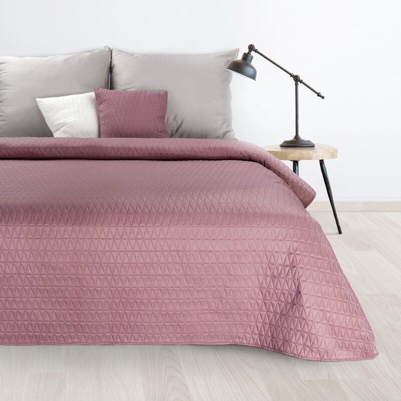 Lovatiesė iš mikropluošto „Bonė” pink įvairių dydžių