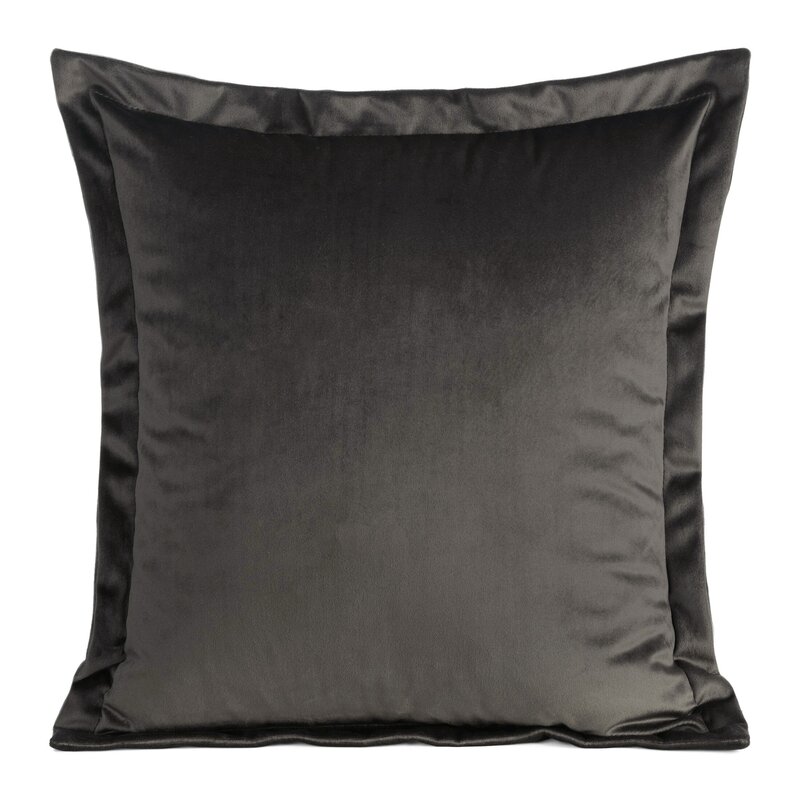 Dekoratyvinė pagalvėlė „Ria” dark grey 45×45 cm