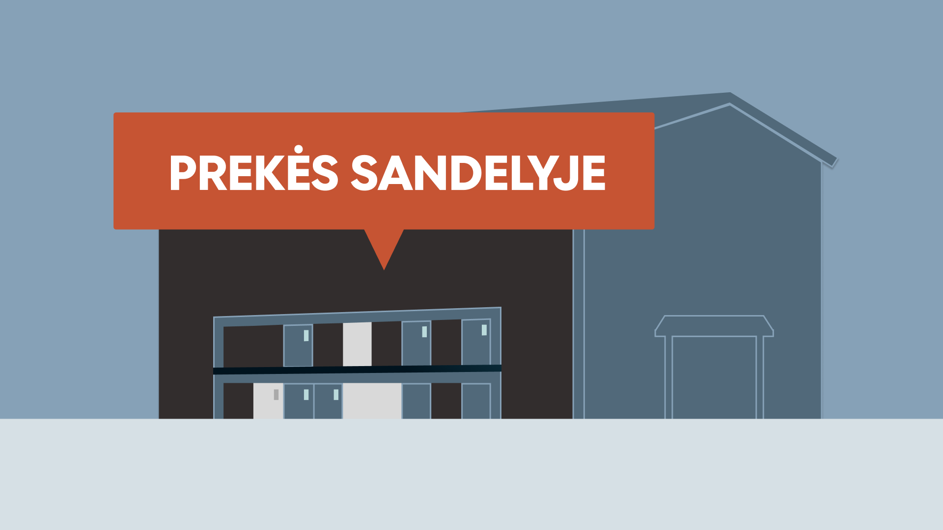 Prekės sandėlyje