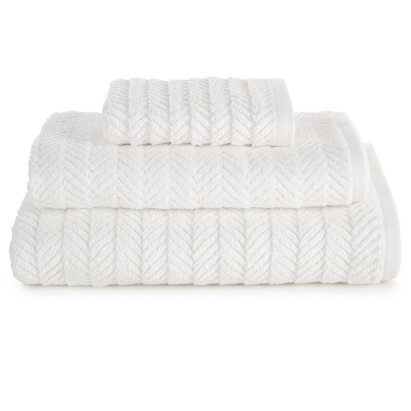 Egipto medvilnės vonios rankšluostis/rinkinys „ETNO” white (550g/m2)