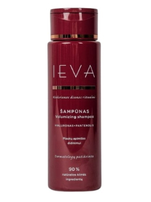 Šampūnas IEVA plaukų apimties didinimui 300 ml