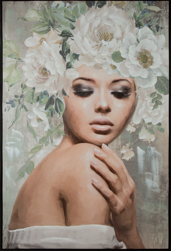 Rankų darbo paveikslas „Blush1” 80×120 cm