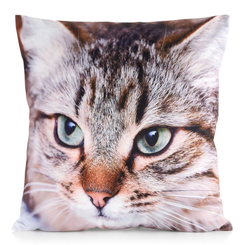 Dekoratyvinė pagalvėlė su gyvūnais „Cat” 45×45 cm