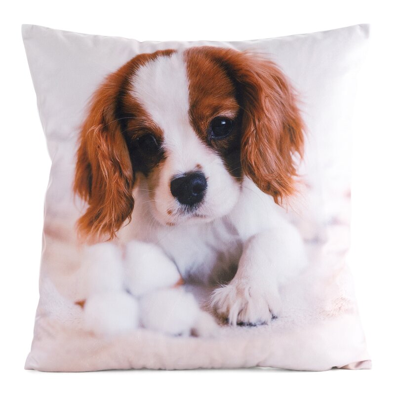 Dekoratyvinė pagalvėlė su gyvūnais „Dog1” 45×45 cm