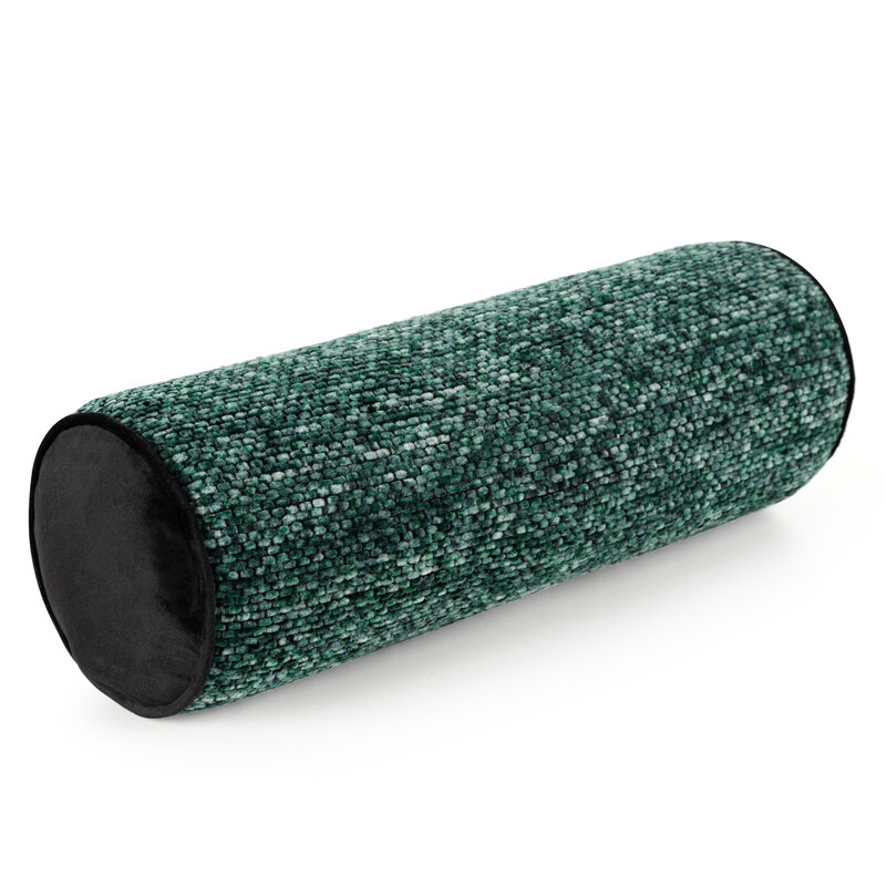 Dekoratyvinė pagalvėlė „Bari” emerald 45×15 cm iš boucle audinio