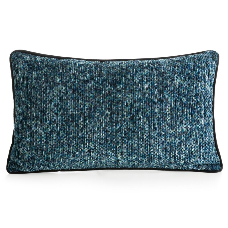 Dekoratyvinė pagalvėlė „Bari” navy 30×50 cm iš boucle audinio