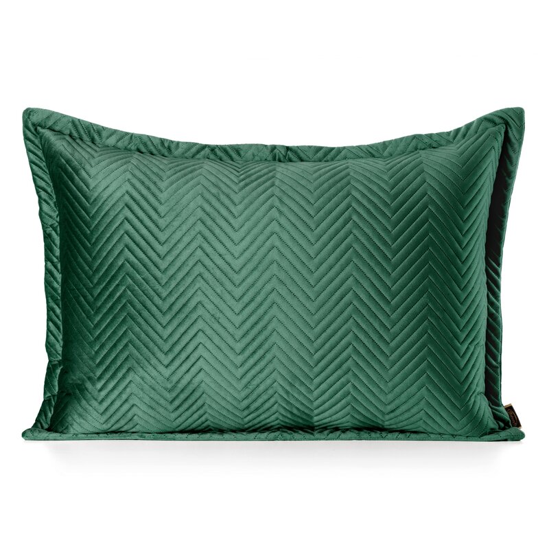 Dekoratyvinės pagalvėlės „Sofia” užvalkalas, emerald 50×70 cm