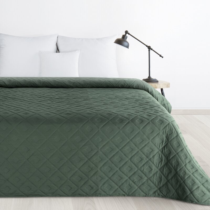 Lovatiesė „Alara6” emerald įvairių dydžių iš mikropluošto