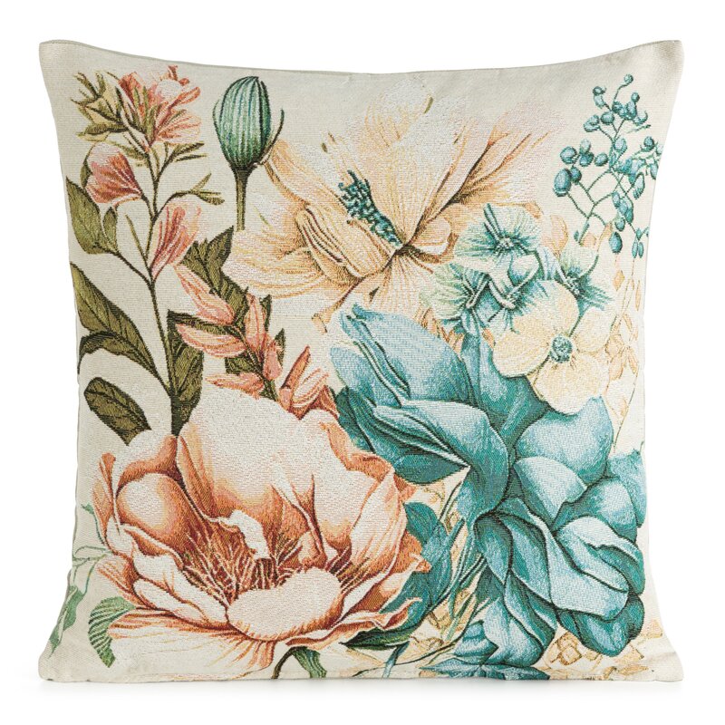 Dekoratyvinė pagalvėlė „Paeonia” su medvilne 45×45 cm