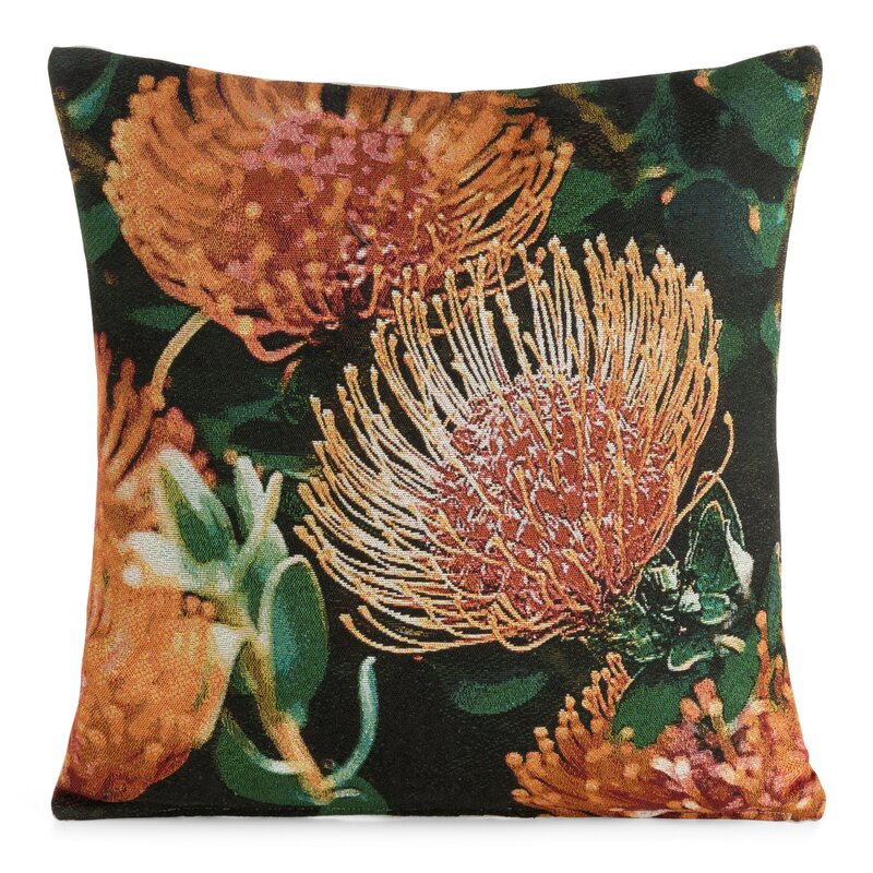 Dekoratyvinė pagalvėlė „Pincushion protea” su medvilne 45×45 cm