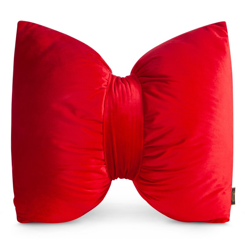Dekoratyvinė pagalvėlė „Kaspinėlis” red, 45×55 cm