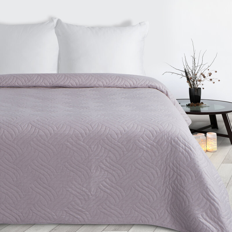 Lovatiesė „Simple” dusty pink įvairių dydžių iš mikropluošto