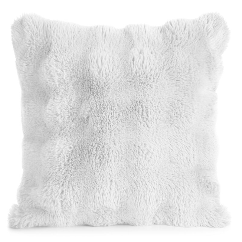 Kailinė dekoratyvinė pagalvėlė „Lilly” 3D white 45×45 cm