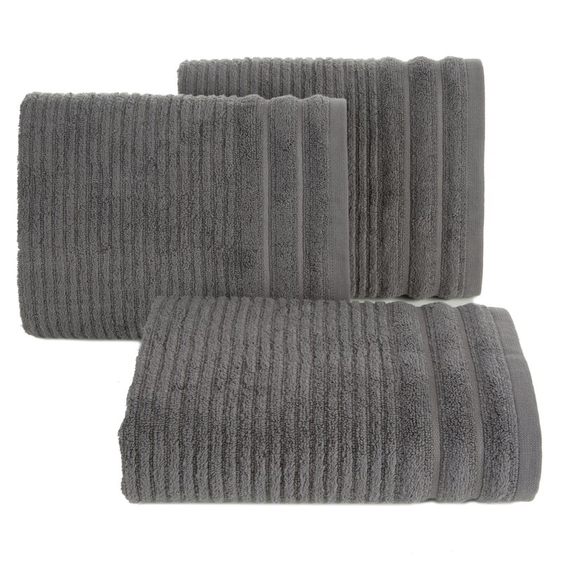 Vonios rankšluostis „Zero Twist” įvairių dydžių, gray 400 g/m2