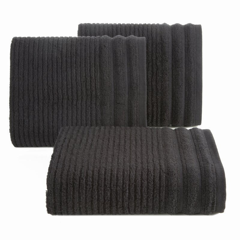 Vonios rankšluostis „Zero Twist” įvairių dydžių, black 400 g/m2