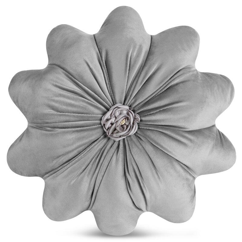 Dekoratyvinė pagalvėlė „Flora5” silver, 40 cm