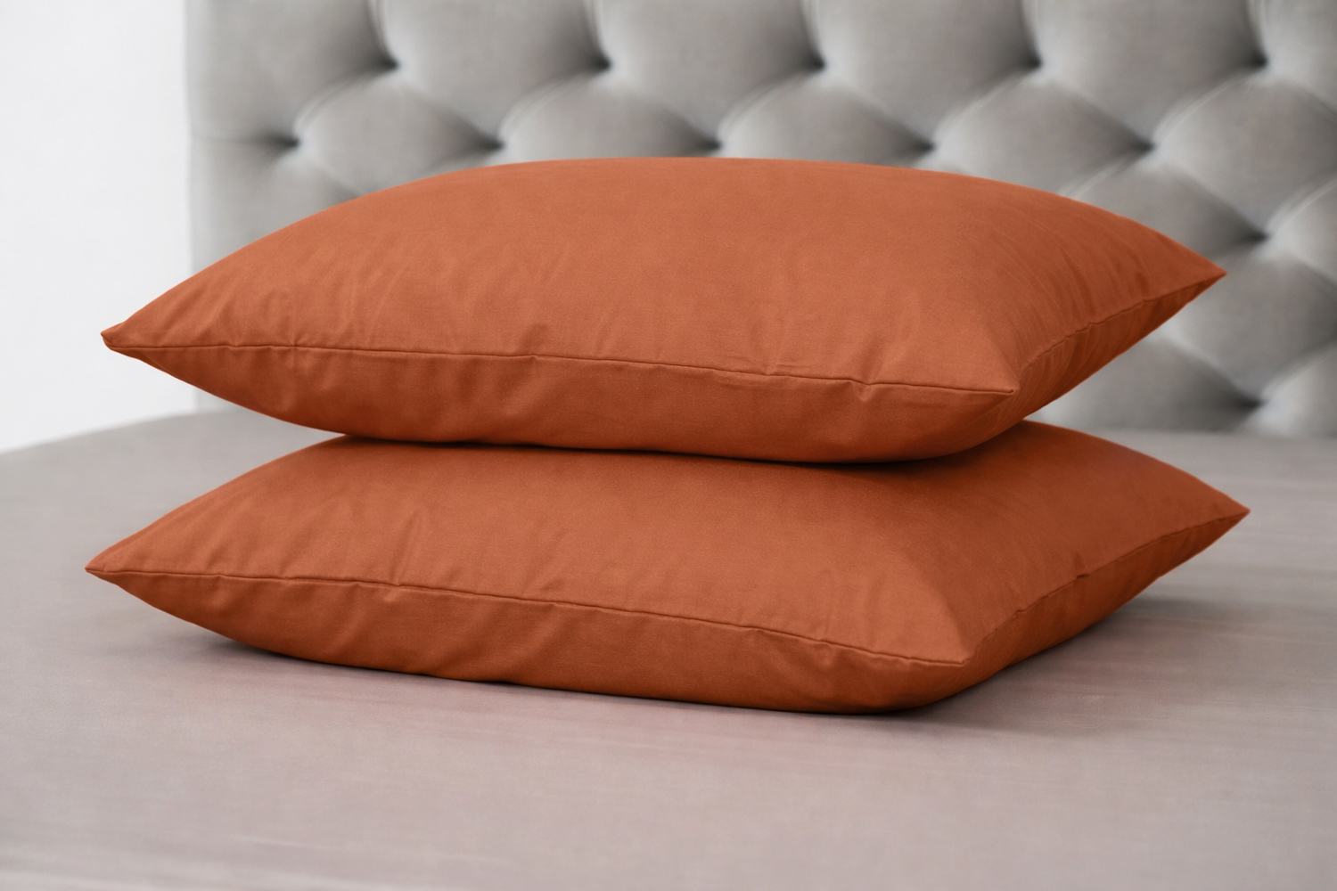 Deluxe satino pagalvės užvalkalas „Orange” įvairių dydžių