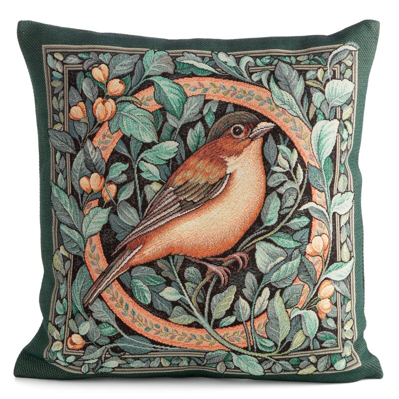 Dekoratyvinė pagalvėlė „Bird” su medvilne 45×45 cm